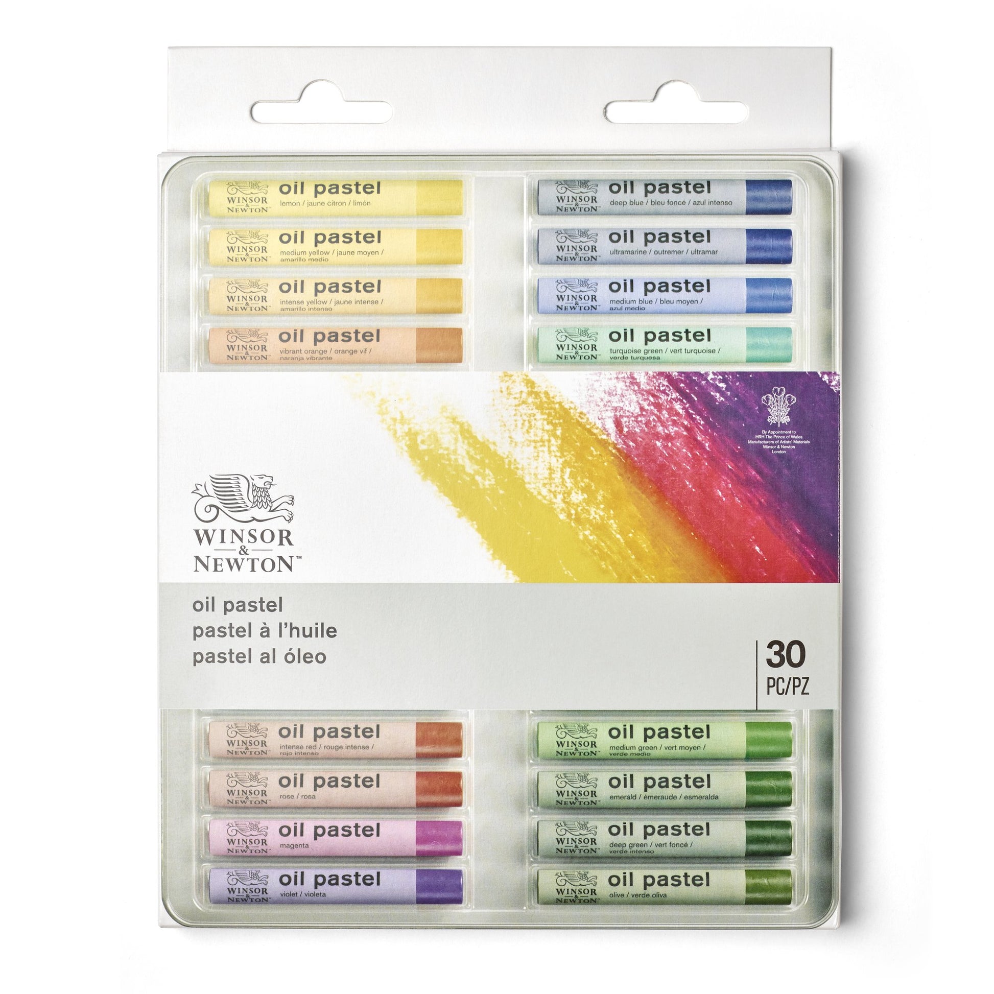 Winsor & Newton Yağlı Pastel Seti (30 Renk)