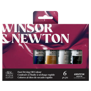 Winsor & Newton Griffin Yağlı Boya Beginners Set (6 x 37ml Griffin Yağlı Boya)