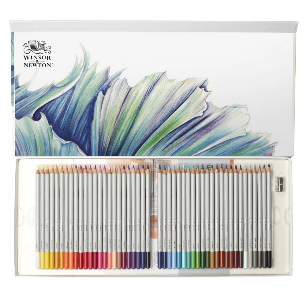 Winsor&Newton Studio Collection 50'li Renkli Kalem Seti - Karton Kutulu