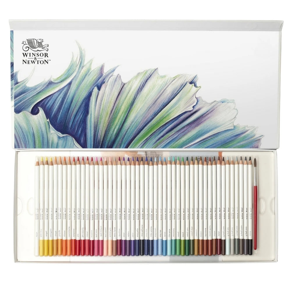 Winsor&Newton Studio Collection 50'li Sulu Boya Kalemi Seti - Karton Kutulu