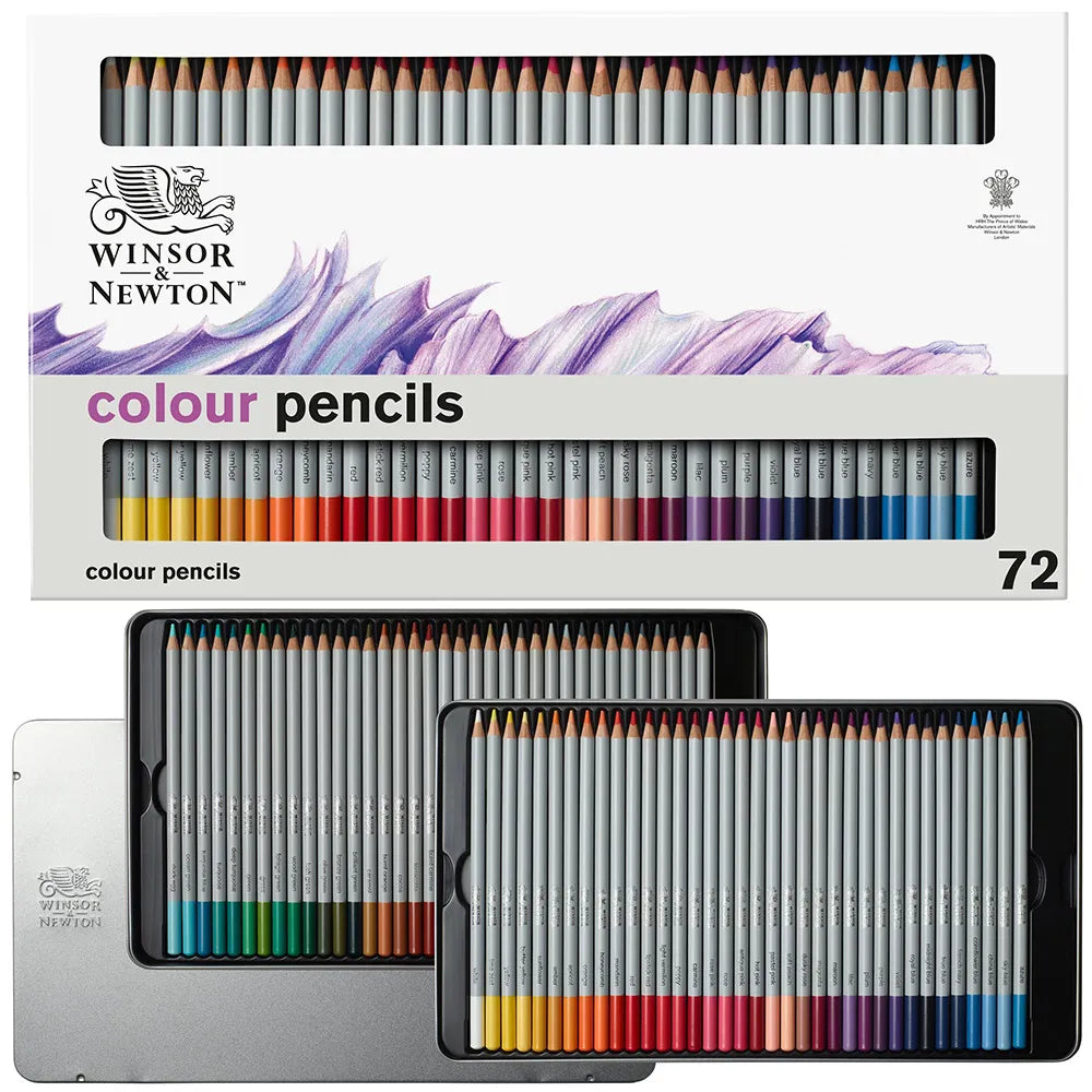 Winsor & Newton Studio Collection 72'li Renkli Kalem Set