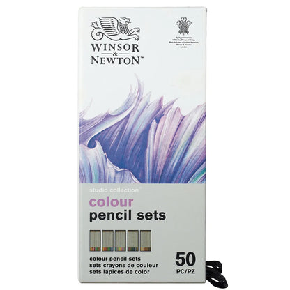 Winsor & Newton Studio Collection 50'li Renkli Kalem Set (5 x 10 Renkli Kalem Seti)