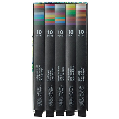 Winsor & Newton Studio Collection 50'li Sulu Boya Kalem Set (5 x 10 Sulu Boya Kalem Seti)