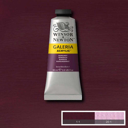 Winsor & Newton Galeria Acrylic 60ml Burgundy 075