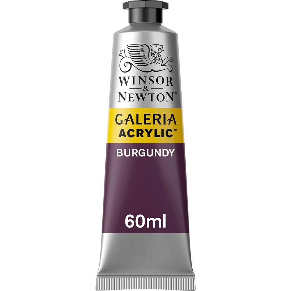 Winsor & Newton Galeria Acrylic 60ml Burgundy 075