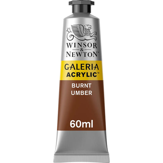 Winsor & Newton Galeria Acrylic 60ml Burnt Umber 76