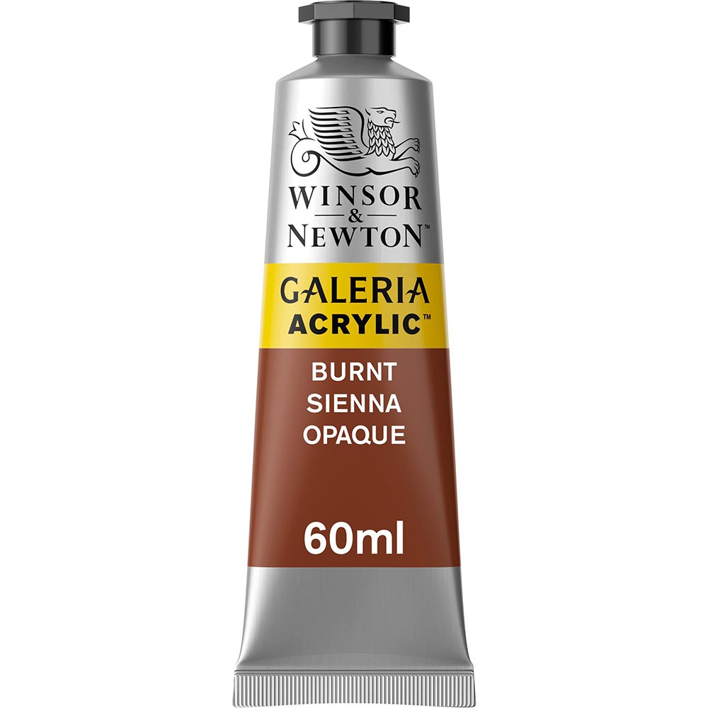 Winsor & Newton Galeria Acrylic 60ml Burnt Sienna Opaque 077