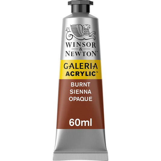 Winsor & Newton Galeria Acrylic 60ml Burnt Sienna Opaque 077