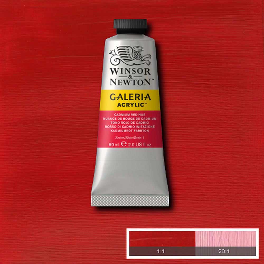 Winsor & Newton Galeria Acrylic 60ml Cadmium Red Hue 95
