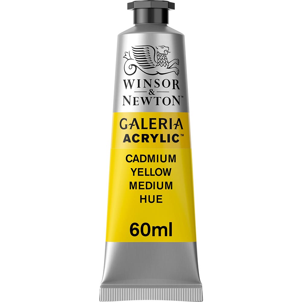 Winsor & Newton Galeria Acrylic 60ml Cadmium Yellow Medium Hue 120
