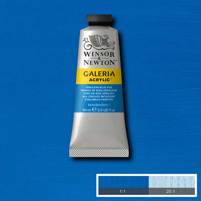 Winsor & Newton Galeria Acrylic 60ml Cerulean Blue Hue 138