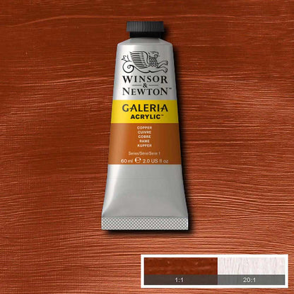 Winsor & Newton Galeria Acrylic 60ml Copper 214
