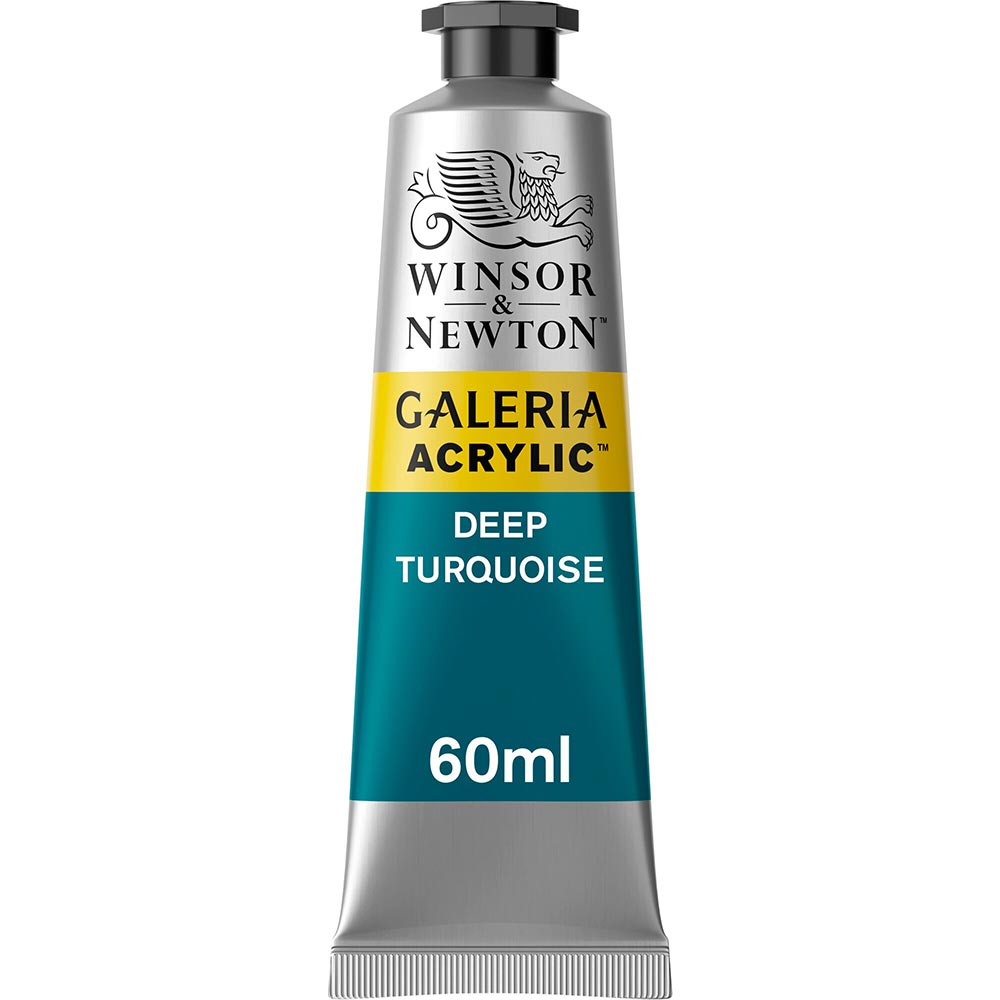 Winsor & Newton Galeria Acrylic 60ml Deep Turquoise 232