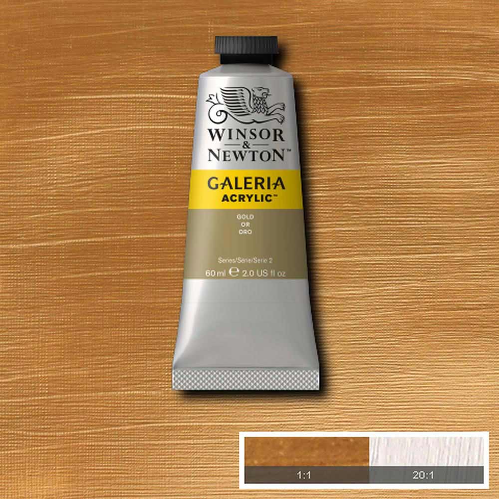Winsor & Newton Galeria Acrylic 60ml Gold 283 S.2