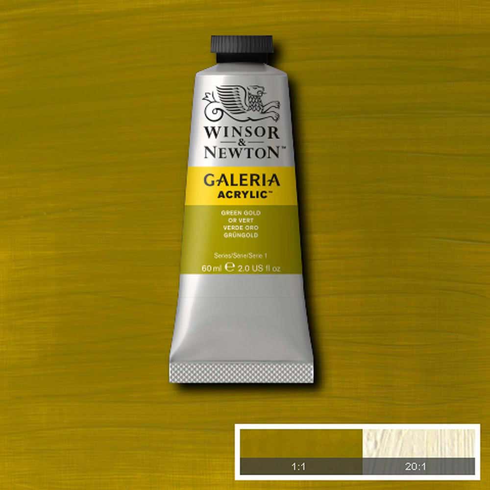 Winsor & Newton Galeria Acrylic 60ml Green Gold 294