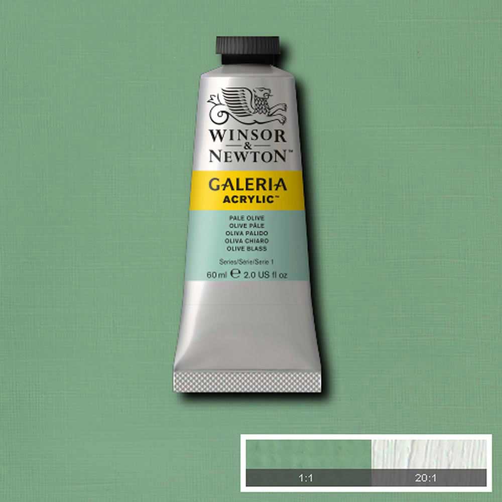 Winsor & Newton Galeria Acrylic 60ml Pale Olive 435