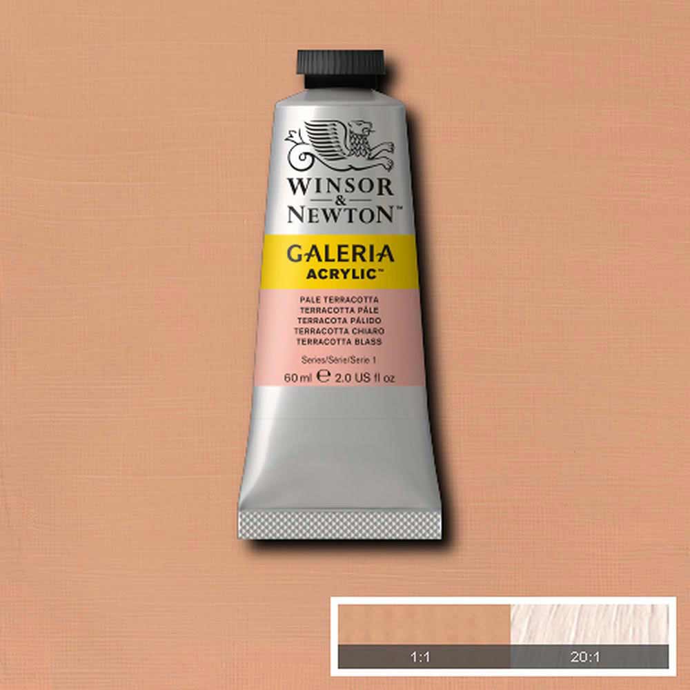 Winsor & Newton Galeria Acrylic 60ml Pale Terracotta 437