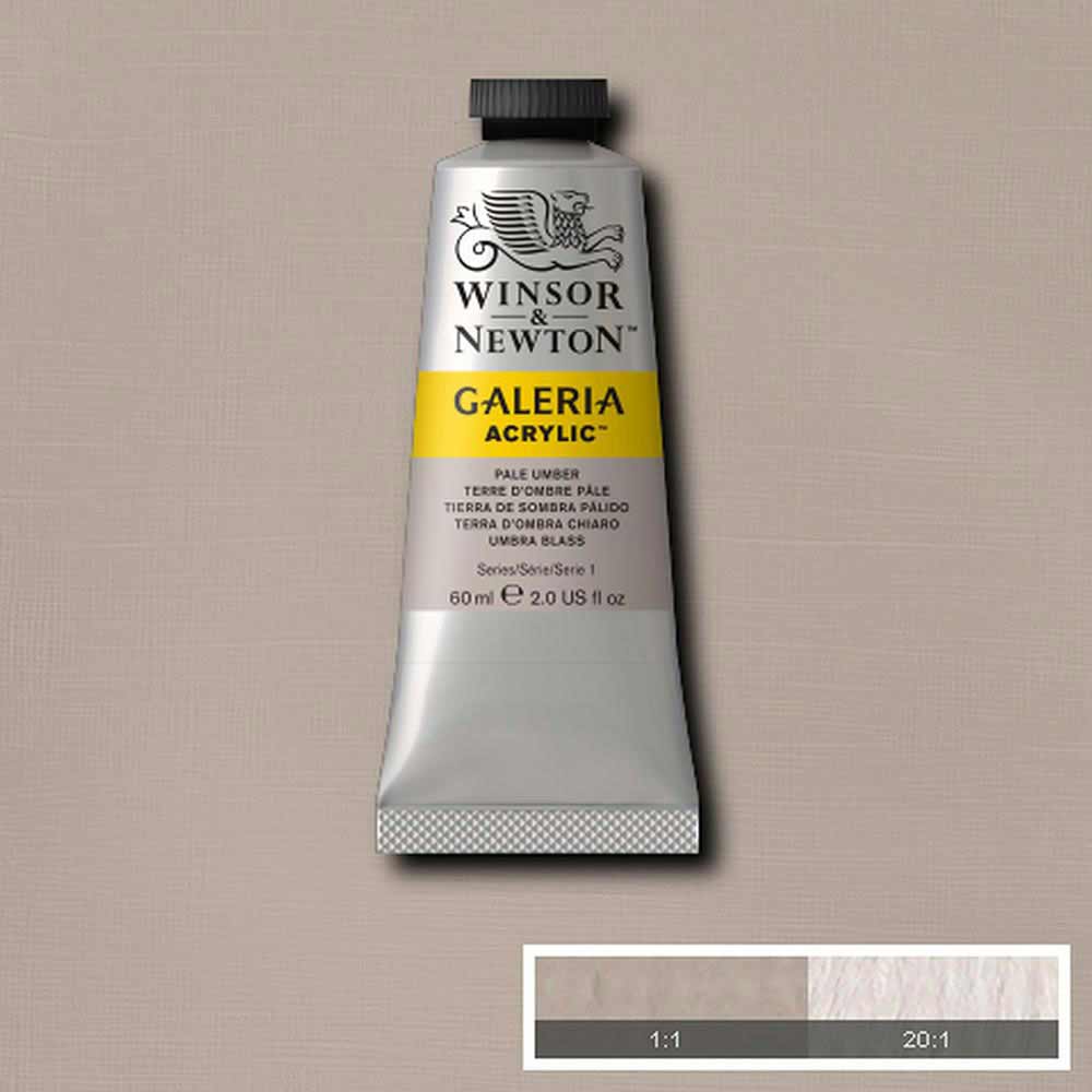 Winsor & Newton Galeria Acrylic 60ml Pale Umber 438
