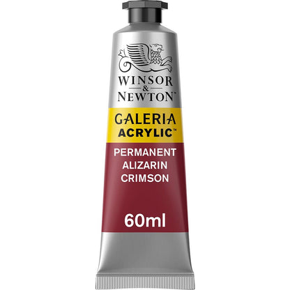 Winsor & Newton Galeria Acrylic 60ml Permanent Alizarin Crimson 466