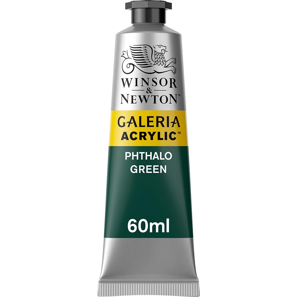 Winsor & Newton Galeria Acrylic 60ml Phthalo Green (Blue Shade) 522