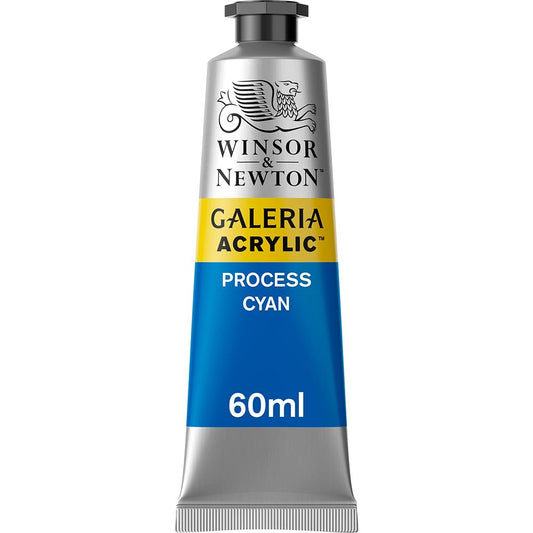 Winsor & Newton Galeria Acrylic 60ml Process Cyan 535