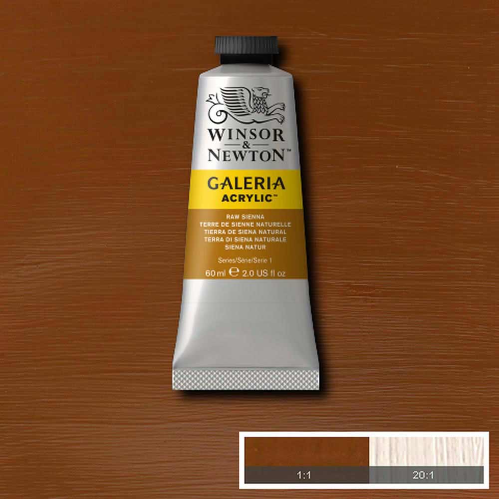 Winsor & Newton Galeria Acrylic 60ml Raw Sienna 552