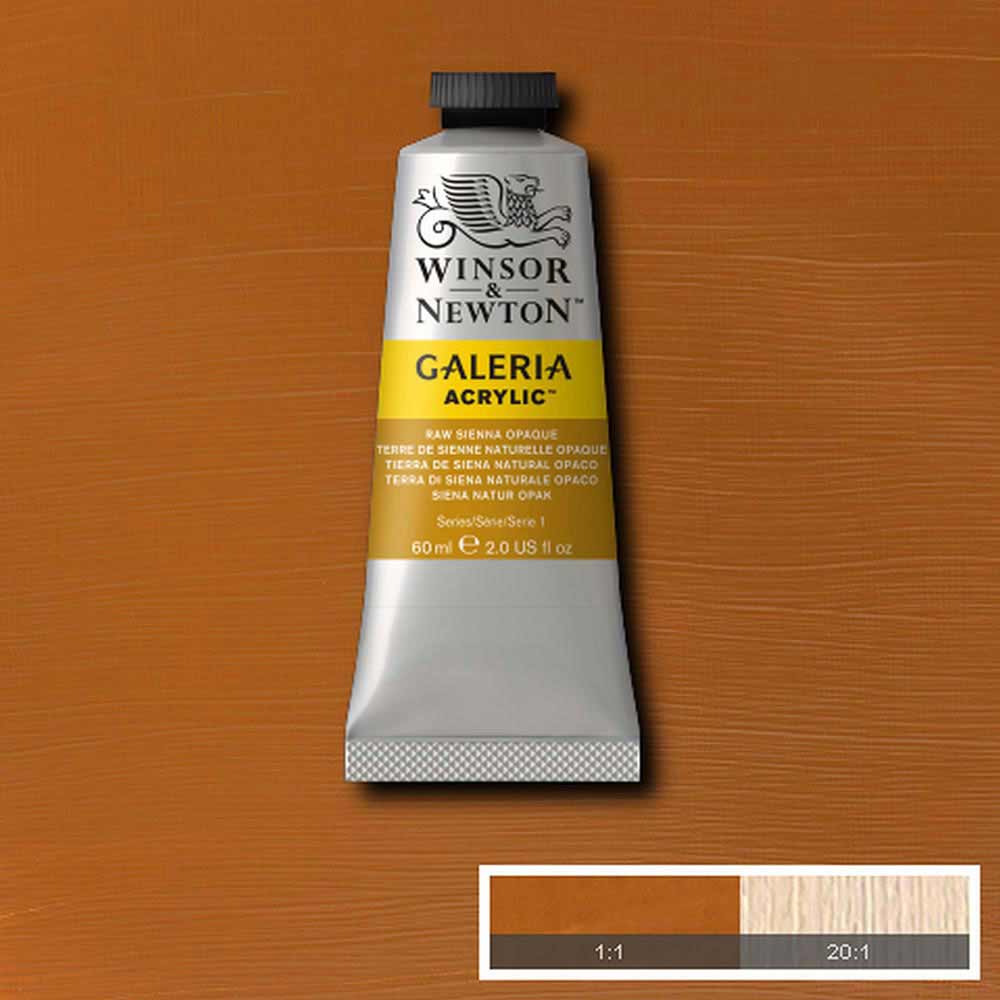 Winsor & Newton Galeria Acrylic 60ml Raw Sienna Opaque 553