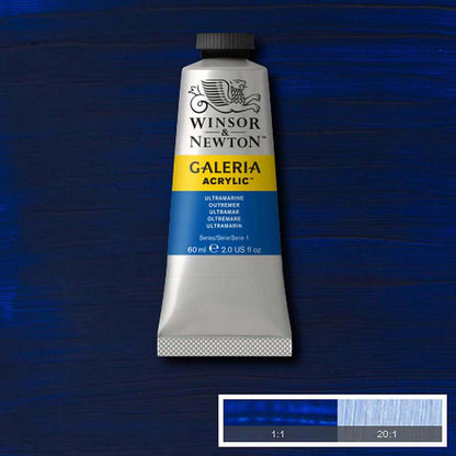 Winsor & Newton Galeria Acrylic 60ml Ultramarine 660