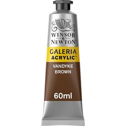 Winsor & Newton Galeria Acrylic 60ml Vandyke Brown 676
