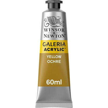 Winsor & Newton Galeria Acrylic 60ml Yellow Ochre 744