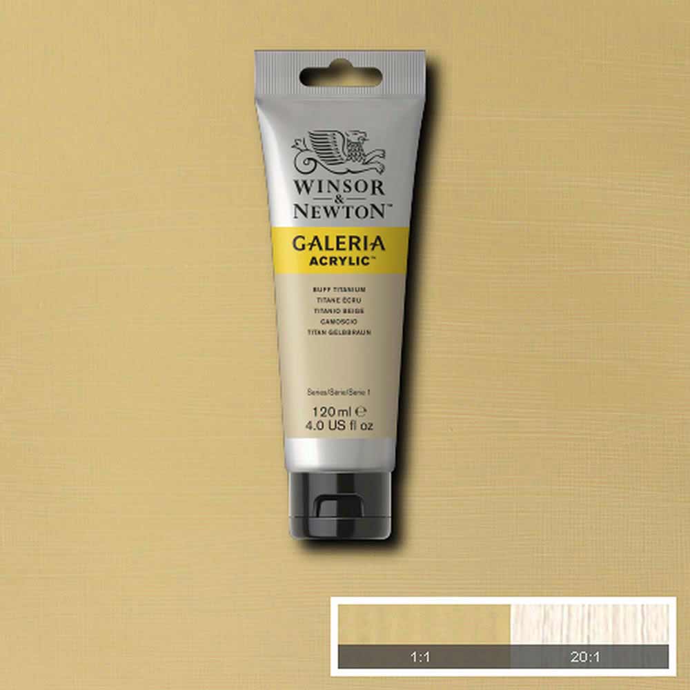 Winsor & Newton Galeria Acrylic 120ml Buff Titanium 060