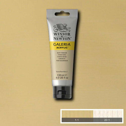 Winsor & Newton Galeria Acrylic 120ml Buff Titanium 060