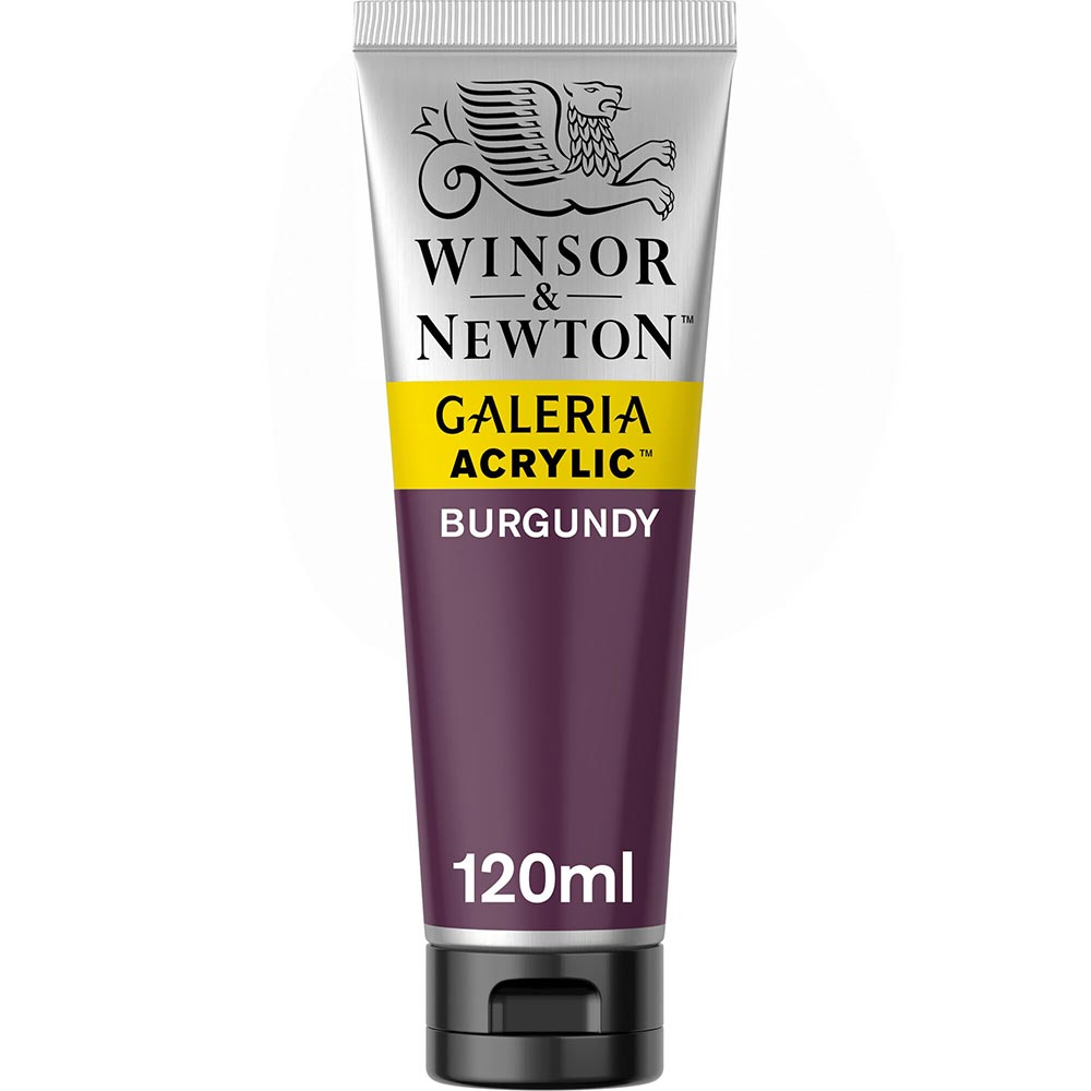 Winsor & Newton Galeria Acrylic 120ml Burgundy 075