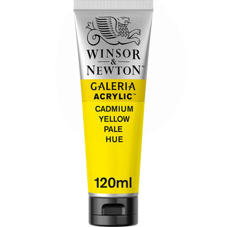 Winsor & Newton Galeria Acrylic 120ml Cadmium Yellow Pale Hue 114