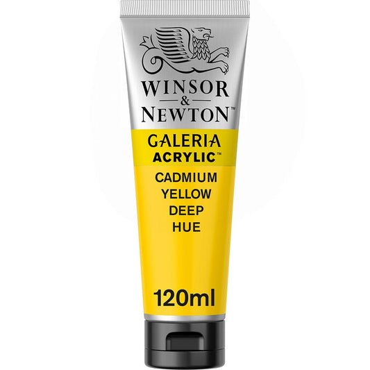 Winsor & Newton Galeria Acrylic 120ml Cadmium Yellow Deep Hue 115