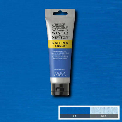 Winsor & Newton Galeria Acrylic 120ml Cerulean Blue Hue 138