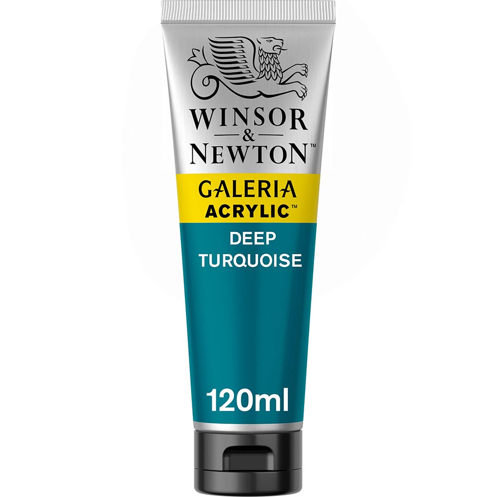 Winsor & Newton Galeria Acrylic 120ml Deep Turquoise 232