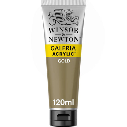 Winsor & Newton Galeria Acrylic 120ml Gold 283 (Metalik)