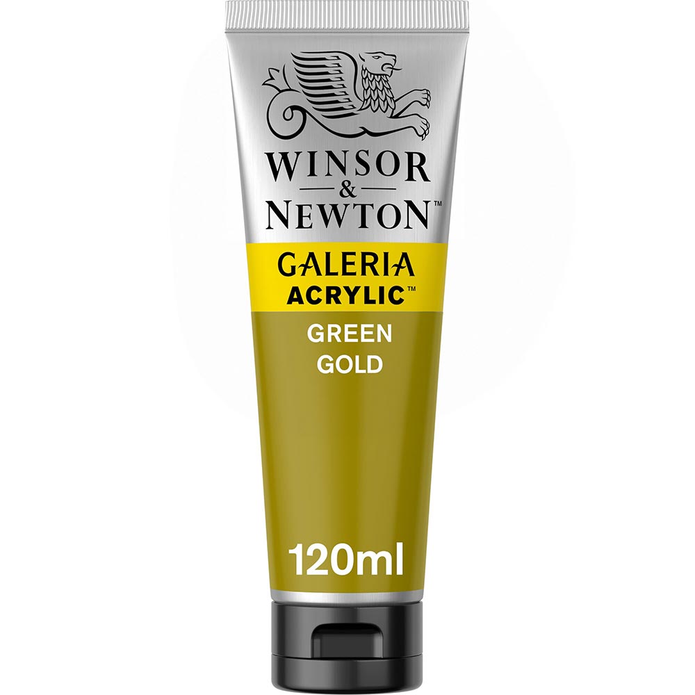 Winsor & Newton Galeria Acrylic 120ml Green Gold 294