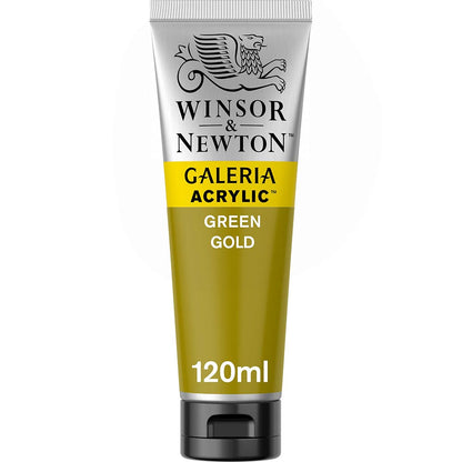 Winsor & Newton Galeria Acrylic 120ml Green Gold 294