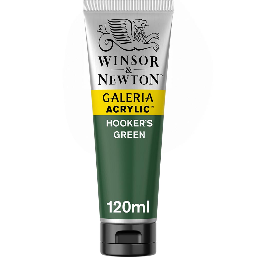 Winsor & Newton Galeria Acrylic 120ml Hooker’s Green 311