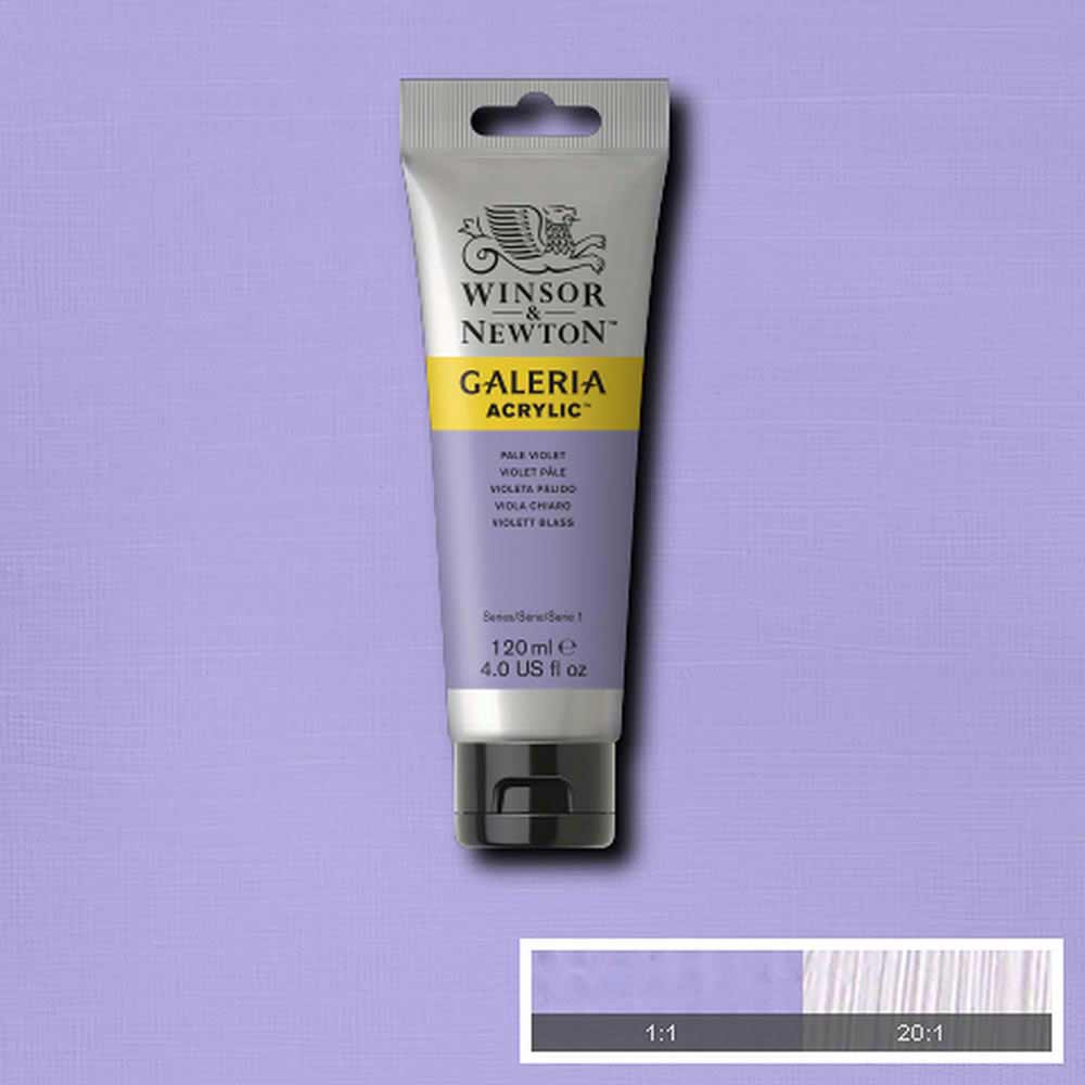 Winsor & Newton Galeria Acrylic 120ml Pale Violet 444