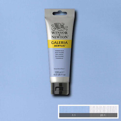 Winsor & Newton Galeria Acrylic 120ml Powder Blue 446