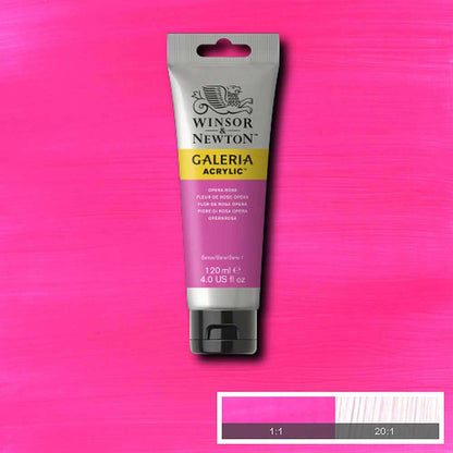 Winsor & Newton Galeria Acrylic 120ml Opera Rose 448