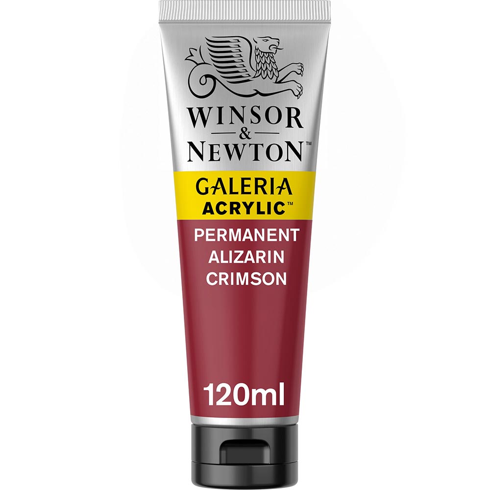 Winsor & Newton Galeria Acrylic 120ml Permanent Alizarin Crimson 466