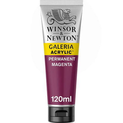 Winsor & Newton Galeria Acrylic 120ml Permanent Magenta 488