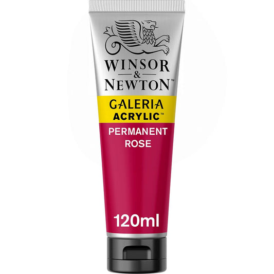 Winsor & Newton Galeria Acrylic 120ml Permanent Rose 502