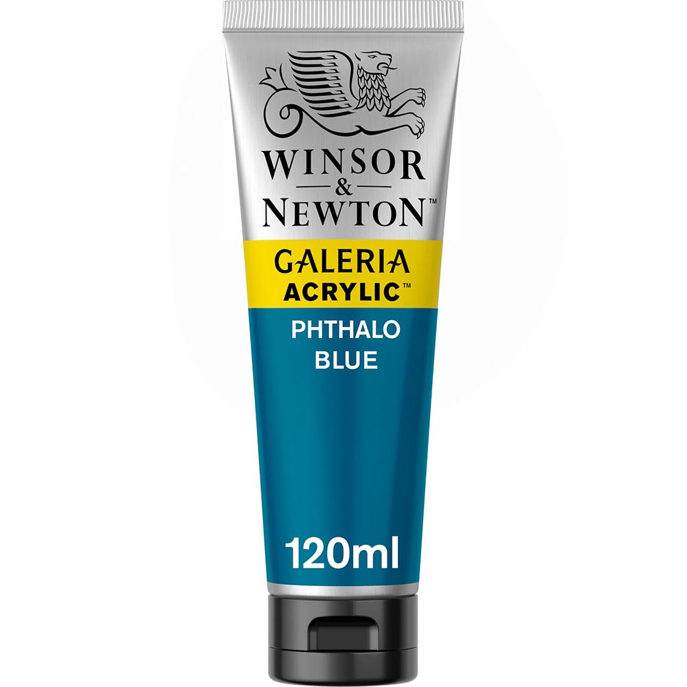 Winsor & Newton Galeria Acrylic 120ml Phthalo Blue 516