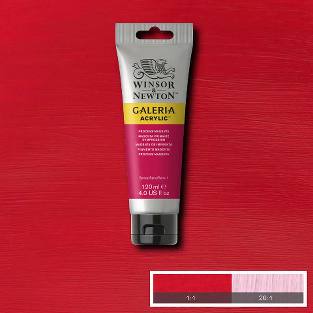 Winsor & Newton Galeria Acrylic 120ml Process Magenta 533