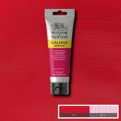 Winsor & Newton Galeria Acrylic 120ml Process Magenta 533